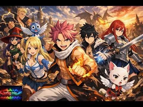 Fairy Tail Ost - Battle Soundtrack Epic Music Mix ( kafka mix )