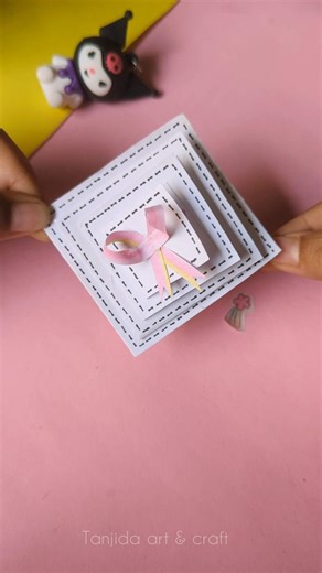 Easy Paper Card Making | DIY Handmade Card #papercard #shorts #youtubeshorts