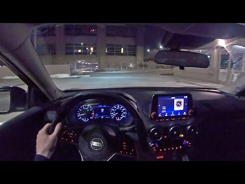 2020 Nissan Sentra SR - POV Night Drive (Binaural Audio)