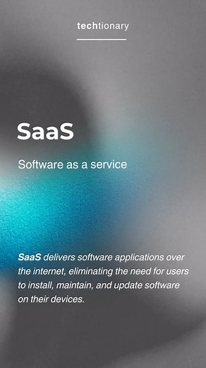 Think of SaaS as renting software online instead of buying and installing it on your computer.  #TechtionaryTuesday #SaaS | e27 | Facebook