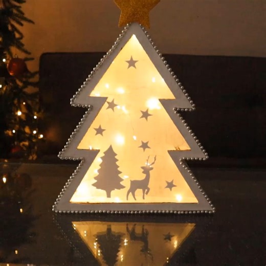 1.1M views · 22K reactions | DIY Christmas tree light decor | Life and Fun Story | Facebook