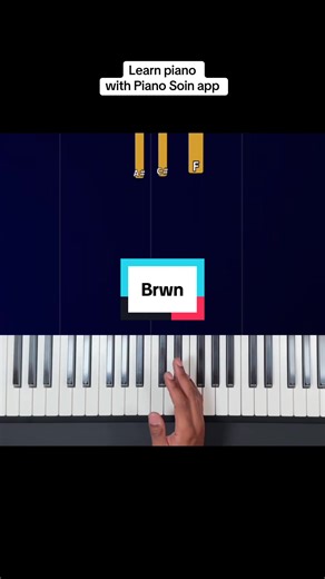 Golden Brown - Easy piano tutorial #pianosoin #pianosoinapp #pianotutorial