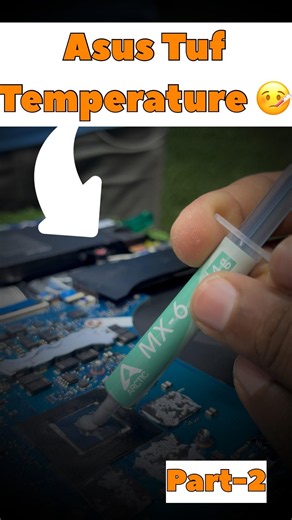 Asus Tuf Gaming Laptop Temperature Issue Part-2✅