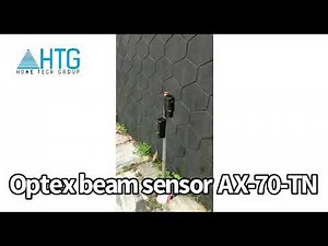 Optex beam sensor AX 70 N - How to mount it?