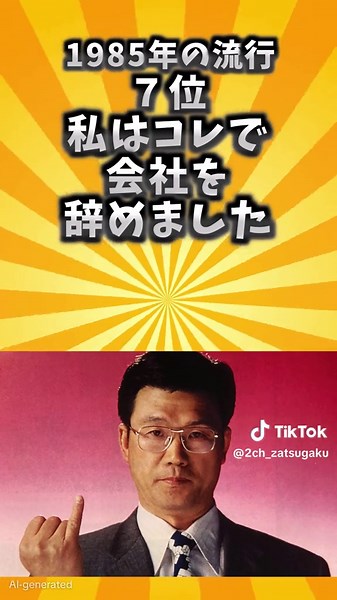 1985年の流行 #流行 #トレンド #雑学 #あるある #1985