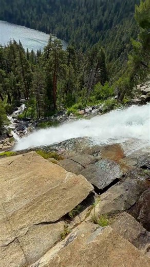 Favorite waterfall near Lake Tahoe