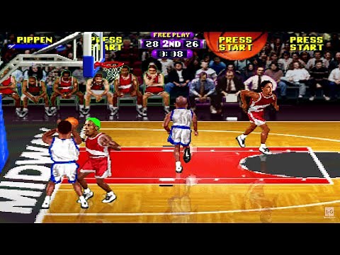 NBA Hangtime - Nintendo 64 Gameplay (4K60fps)