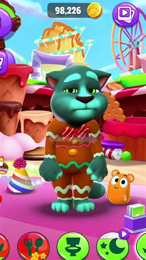Small Tom vs Grown-Up Tom - Talking Tom 2 Fun