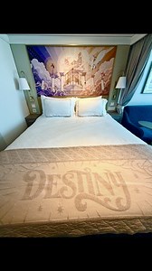 Small World Vacations agent @jennysmallworldvacations recently sailed on the brand new Disney Destiny! 🚢 She shares her experience staying in a Deluxe Family Oceanview Stateroom with Extended Verandah: “⭐️If you’ve ever wished for a little more space & privacy on a Disney Cruise vacation without having to pay the higher price for a Concierge 1-Bedroom Suite… this is it!⭐️ Category 4E - Deluxe Family Oceanview Stateroom with Extended Verandah - #6196 (and it is even Hercules-themed on the Disney