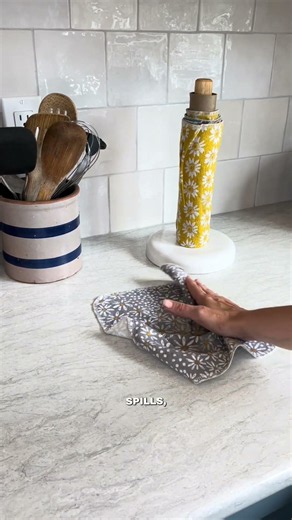 We started making these because we wanted something we’d actually reach for instead of paper towels.