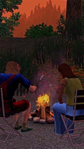 camping trip 1992 🌻 #sims #asmr #nostalgia #sims3 #thesims3