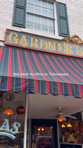 The best muffins in Tennessee 😌🫶🏼🍬 We highly recommend the butterscotch muffin (or the Thai chicken sandwich!) 📍 Gardner’s Market. 262 Broad St NW, Cleveland, TN 37311 | Heather Rae Blue