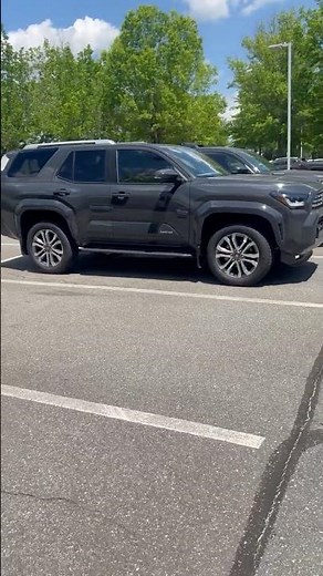 Teaser for upcoming review on 2025 4Runner Limited( shown in Underground)