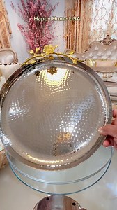 Some of my favourite gold dinnerware sets from Homegoods and Ross. #happyhomeusa #reels #decorations #homegoods #rossdressforless #followers #everyone | Happy Home USA