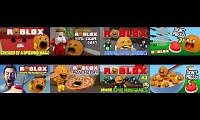 Mix of 8 videos from youtube : 8 Annoying Orange Plays Roblox
