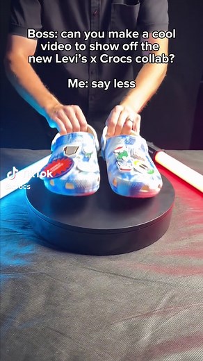 Introducing the first ever @Levi’s x Crocs thirst trap (and collab). Link in bio to grab yours!​ #croctok