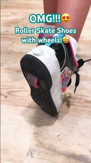 Roller Skate Shoes with wheels!🤩 #skateshoes #success