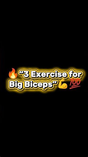 “अगर ये 3 exercise नहीं करते, तो बाइसेप्स कभी बड़े नहीं होंगे 😳”#trending #shorts #fitness