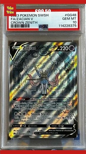 🚀 Zacian Sold for £99.50! Worth it?! #shorts