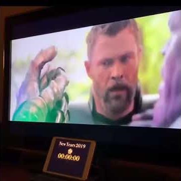 Thanos Snapping On New Years 2018...