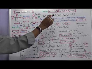 LOAD FLOW ANALYSIS – PART – 24 – CALCULATION OF SLACK BUS POWER USING ACCELERATION FACTOR