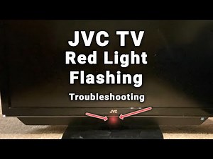 JVC TV Flashing Red Light | 5-Min Troubleshooting