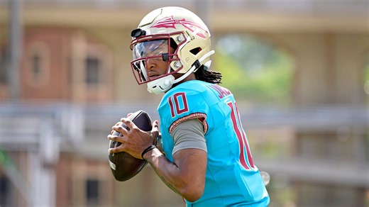 Garnet and turquoise: Why FSU football players are wearing blue jerseys at spring game