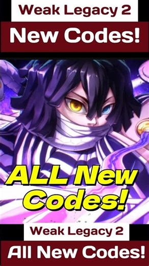 New Weak Legacy 2 Codes - All New Codes For Weak Legacy 2 Roblox 1H