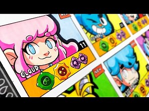 Drawing MODS FRIDAY NIGHT FUNKIN in BRAWL STARS style Part 8