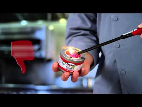 Sterno Chafing Fuel Safety Tips