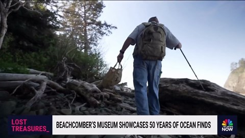 Beachcomber's museum showcases 50 years of ocean finds