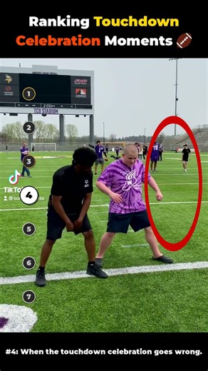 Ranking Touchdown Celebration Moments #shorts