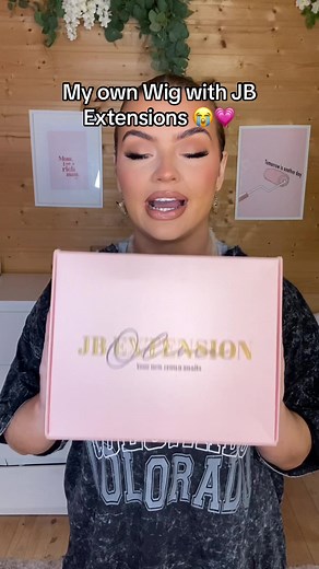 My Own Wig with JB Extensions 😭💗