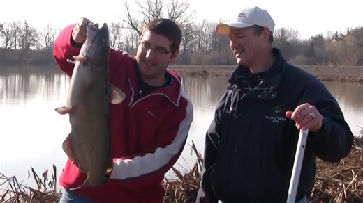 How to catch early spring channel catfish from shore