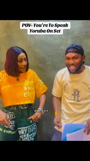 Ini Edo on Instagram: "Omo! This Christmas cinema is screaming vawulence🤣 Akorede @IAM_OLAIYA almost tried me but @akwa_man came to the rescue. A Very Dirty Christmas is coming to the cinemas December 16th 🔥😂 #AVeryDirtyChristmas #MessyButMerry #InCinemasDecember16"