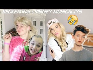 RECREATING CRINGEY MUSICAL.LYS w/ Rebecca Zamolo | Zach Clayton