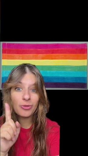 What is the meaning of the rainbow flag's colors? 🏳️‍🌈