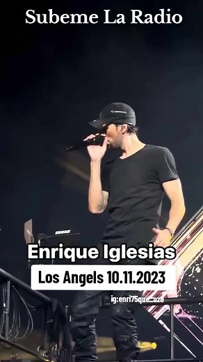 Enrique Iglesias Concert in Los Angeles 2023
