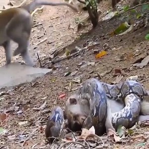 12K views · 72 reactions | Big Python Attacked Monkey in Forest, Monkey Screaming Snake Wrap To eat | ECG The Jesus Nation Church - Mthatha Branch | Facebook
