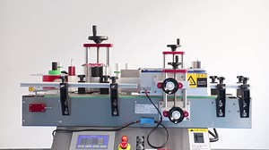 Tabletop Round Small  Automatic Labeling Machine Round square Bottle Cosmetic Wine Beverage Glass Bottle Labeling Machine