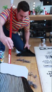 146K views · 3.6K reactions | The Sweep Sucker™️ The household broom with an integrated mini vacuum for cleaning up just that last line of dirt left from the dustpan. My dual sided design combines a boring broom with a high suction vacuum for picking up your micro mess. So the next time you’re cleaning your house and you’ve got almost everything swept, flip your broom 180 degrees and suck up that inevitable last line of dirt. #unnecessaryinventions | Unnecessary Inventions | Facebook