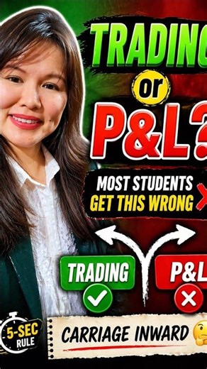 👉 Trading vs P&L in 5 Seconds ⏱️ | Most Students Get This Wrong ❌ #shorts