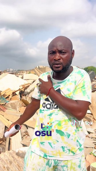 Nii Nortey Adumuah has stated that the ongoing chieftaincy dispute is hindering development in Osu, urging all parties to unite and work together to improve the living conditions and future of the people #demolition #fypage #kaajaanor