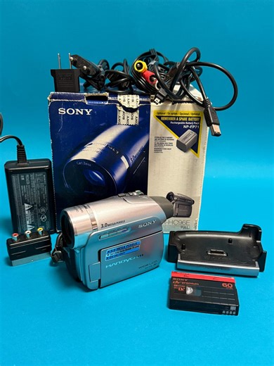 Sony DCR-HC96E zilver: mini-DV digitale videocamera-camcorder (volledige doos) - Etsy Nederland