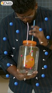 1.1M views · 25K reactions | Simple experiment based on Bernoulli's Principal under a minute  #Physics #STEMForKids #Chitti #sciencefacts #kidsactivities | Chitti | Facebook