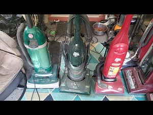 Two Dirt Devils and a Hoover vs test