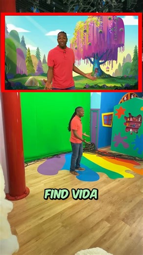 Nigel Clarke on Instagram: "People often ask what it’s like working at CBeebies, and honestly, it’s loads of fun! Here’s a little look at us filming a link before a Vida the Vet episode. What you see on screen might look simple, but there’s a lot of work that goes into bringing that CBeebies magic to life. Green screens, energy, and plenty of laughs in between takes. It’s all part of the job, and I have a ball doing it! 💛🎬 #CBeebies #BehindTheScenes #FilmingDay #TVLife #VidaTheVet #NigelClarke