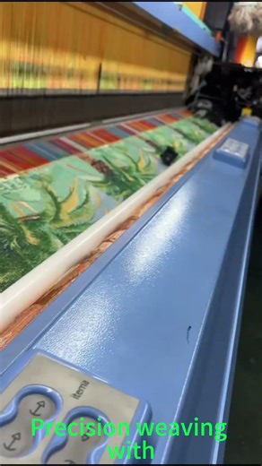 Turning Yarn into Artistic Woven Fabrics