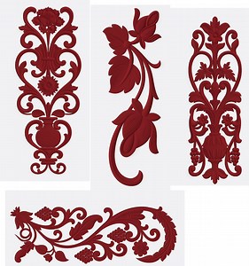 Floral Vine 3D STL Models, CNC Router, 3D Printer (digital Download) - Etsy