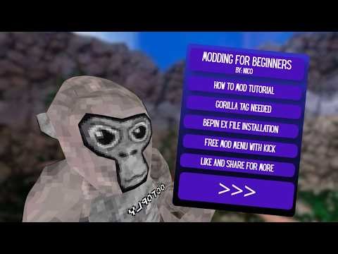 Modding Tutorial For BEGINNERS! [ HOW TO MOD GORILLA TAG ]